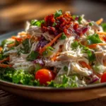 Keto Shredded Chicken Salad: A Creamy High-Protein Meal