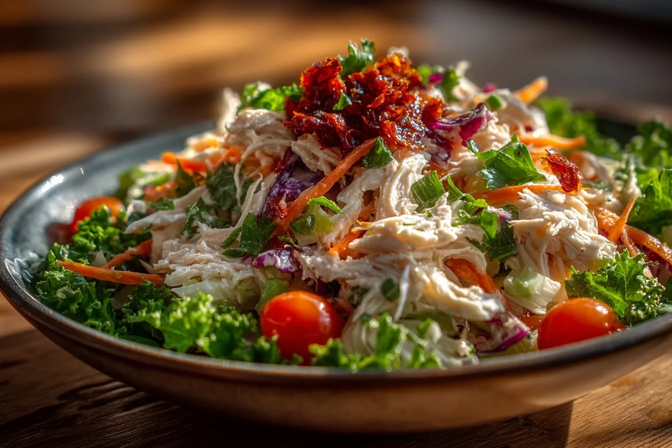 Keto Shredded Chicken Salad: A Creamy High-Protein Meal