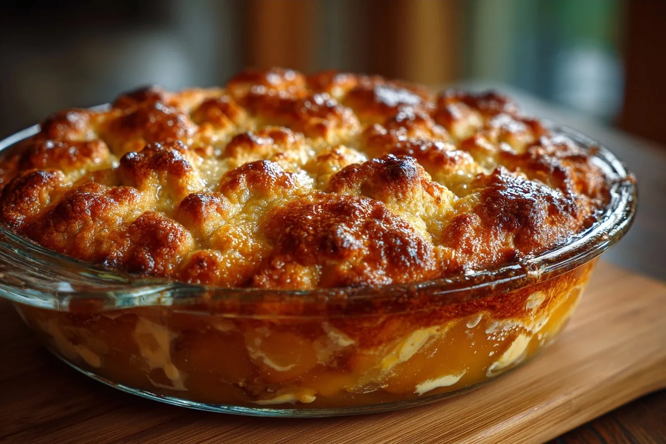 Easy Peach Cobbler Recipe with a Golden Crust
