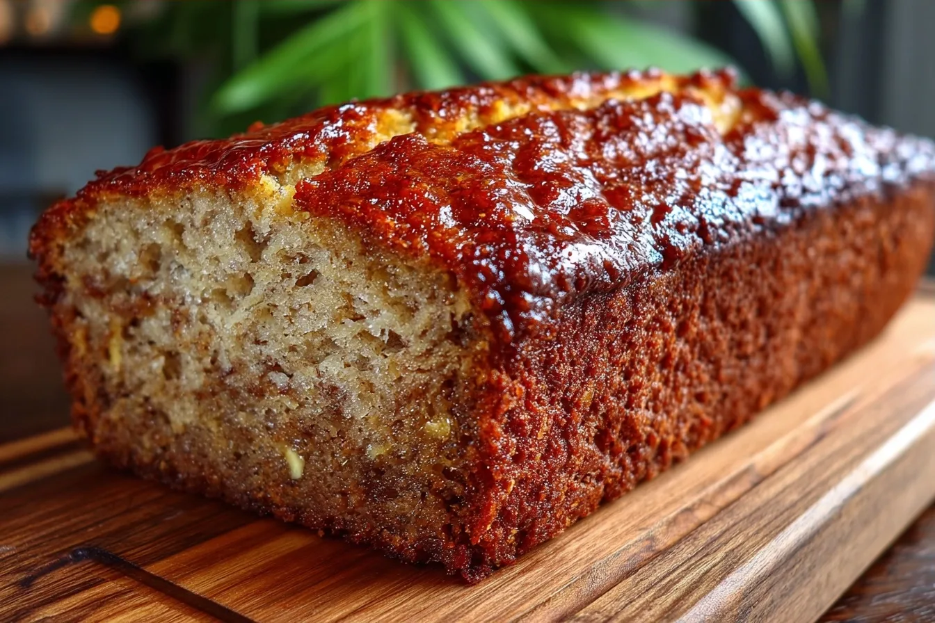 Easy Banana Bread Recipe 3 Ingredients
