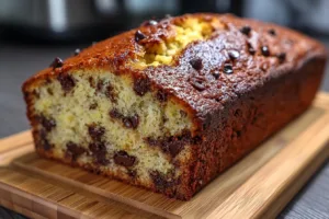 Classic Chocolate Chip Banana Bread Recipe