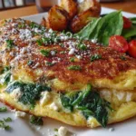 Spinach Feta Omelet