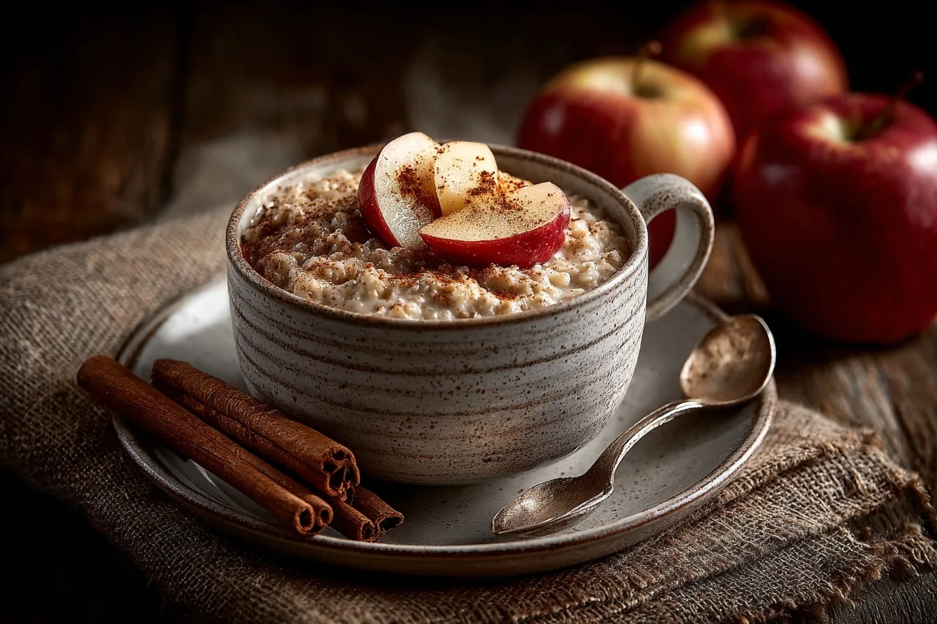 Classic Apple Cinnamon Oatmeal: A Hearty Homemade Breakfast