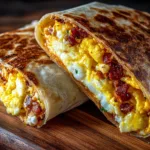High Protein Breakfast Burrito