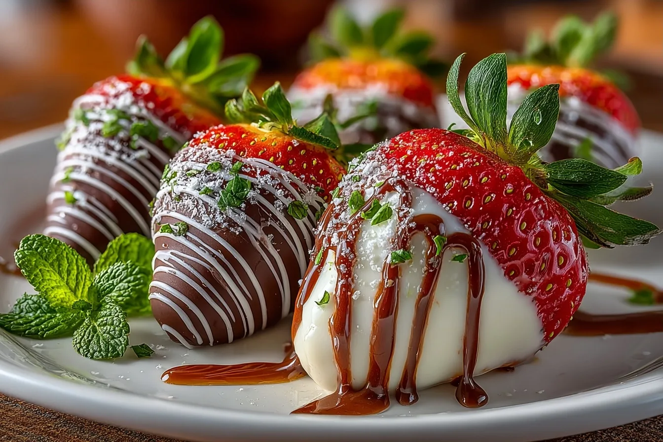 Ghost Chocolate Covered Strawberries