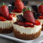 Halloween Strawberry Cheesecake Cups