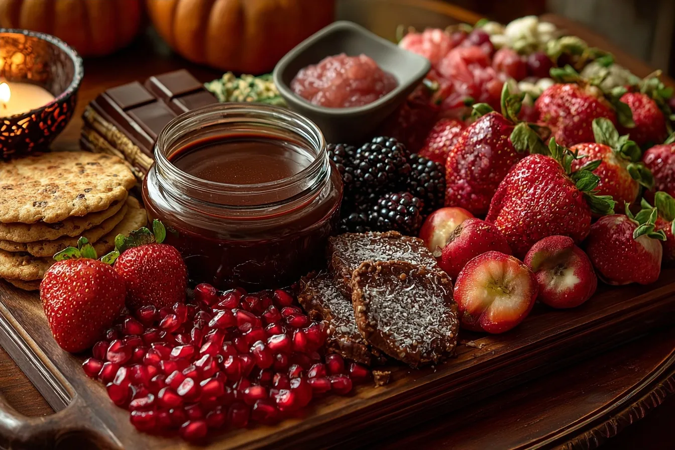 The Ultimate Halloween Strawberry Dessert Board