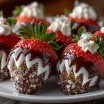 Easy Halloween Chocolate Covered Strawberries