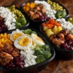 30g Protein Vegetarian Meal Prep Bowls