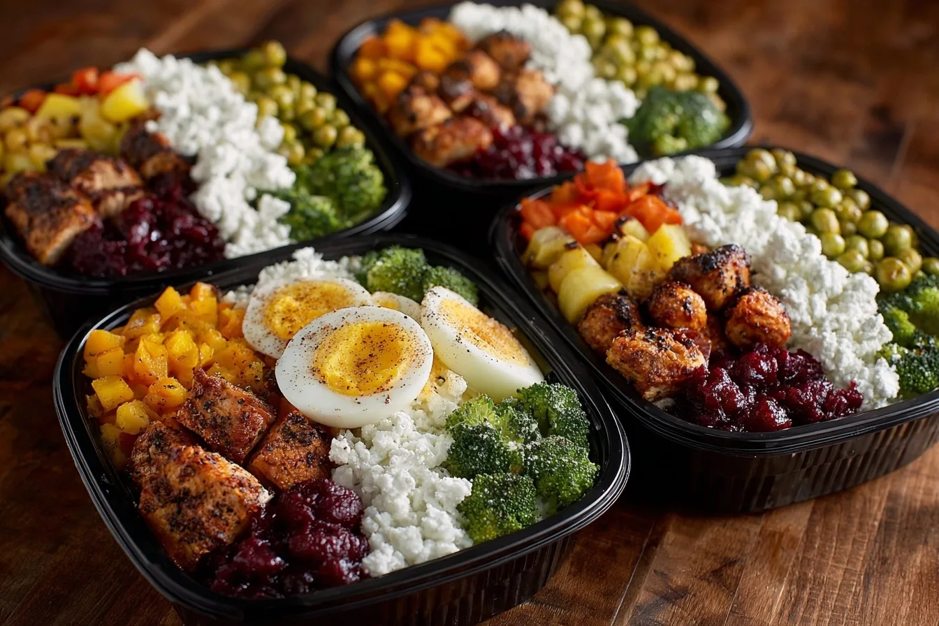 30g Protein Vegetarian Meal Prep Bowls