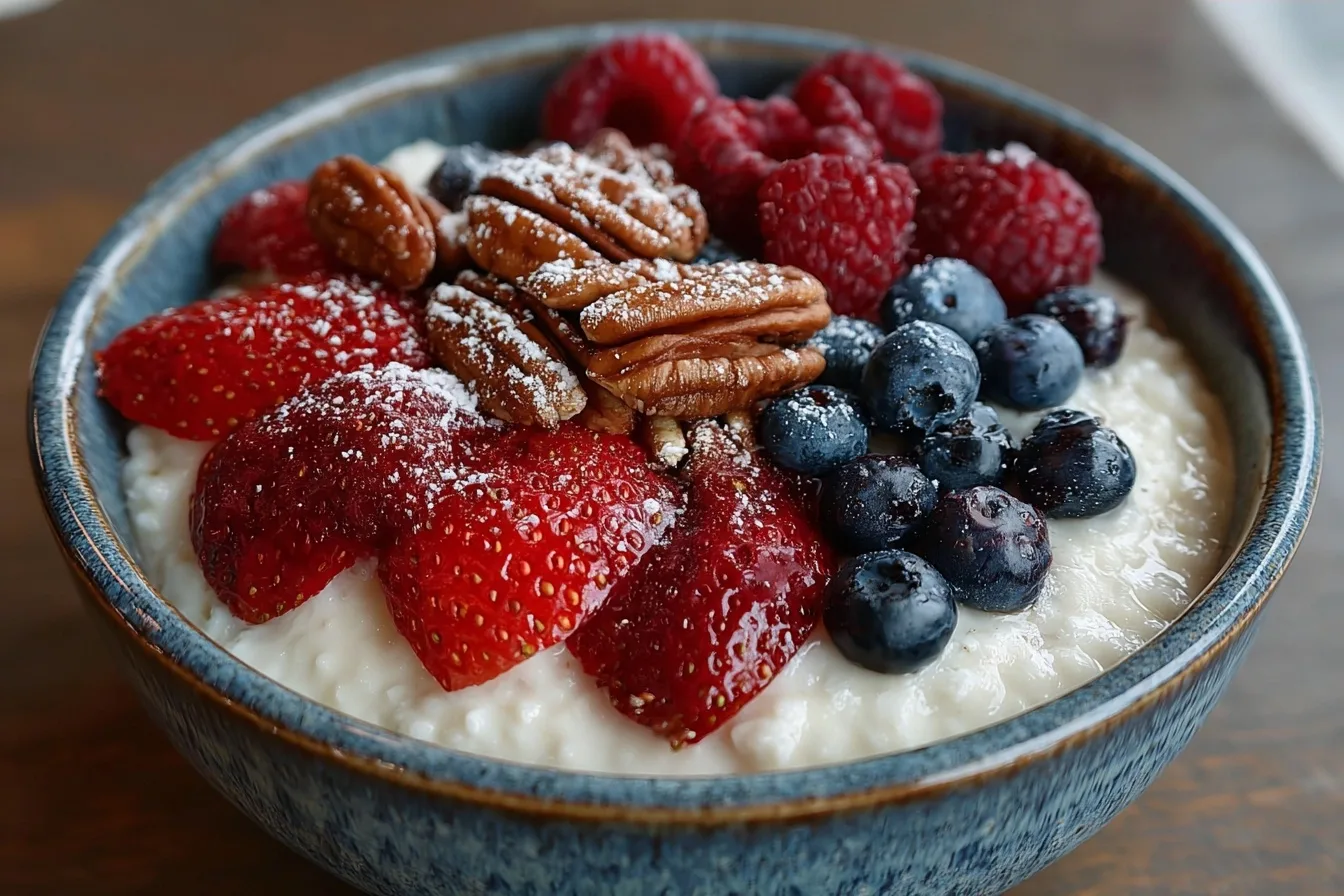 High Protein Cottage Cheese Breakfast Bowl