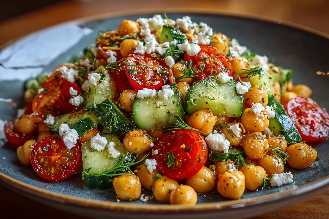 High Protein Chickpea Salad: A Healthy Meal Prep Guide