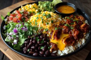 High Protein Bean Burrito Bowl