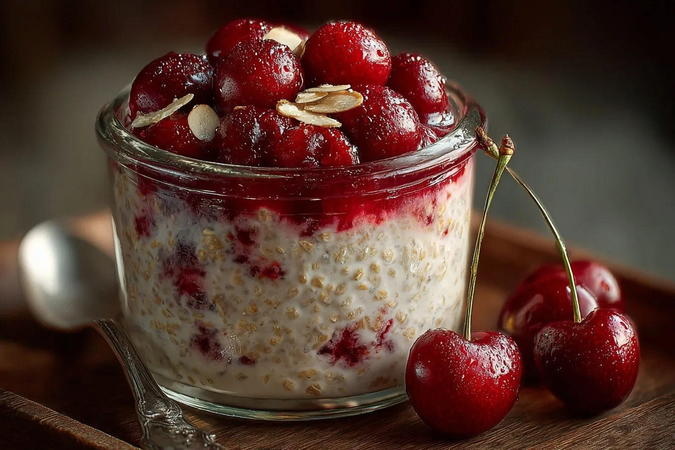 Cherry Overnight Oats