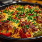 Unstuffed Pepper Casserole Skillet: The Ultimate Quick Dinner