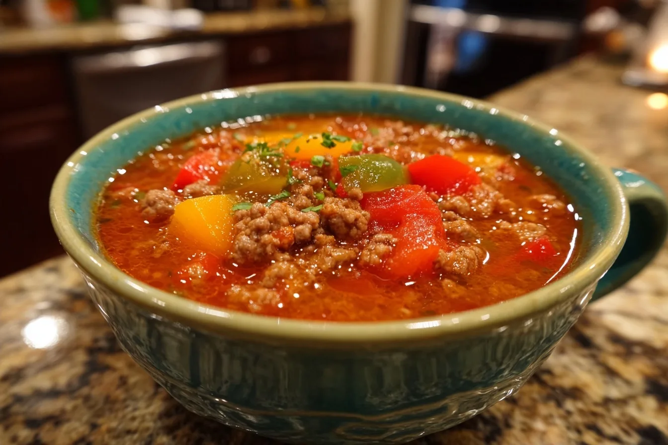 Unstuffed Pepper Soup Crockpot: An Easy Weeknight Meal