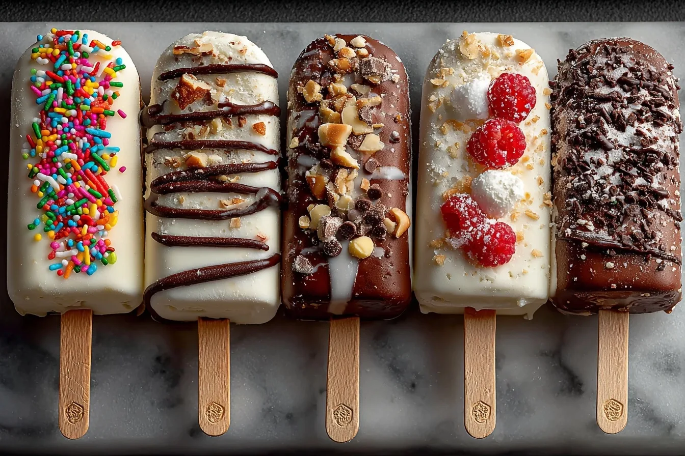 Healthy Ice Cream Bars Recipe for a Guilt-Free Treat