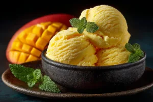 Healthy Mango Ice Cream