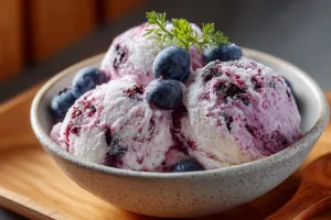 Keto Blueberry Ice Cream: A Creamy Low-Carb Summer Treat