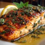 Quick Healthy Lemon Garlic Butter Salmon
