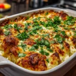 Lazy Creamy White Chicken Enchiladas