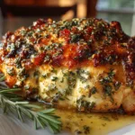 Slow Cooker Garlic Butter Herb Chicken Breast