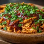 Easy Crockpot BBQ Pulled Chicken
