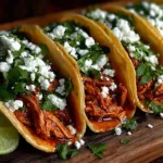 Slow Cooker Mexican Shredded Chicken Tacos