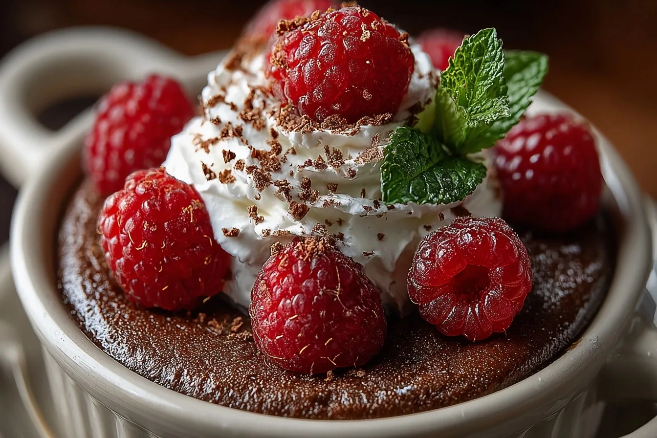 Quick Low-Carb Dark Chocolate Mousse