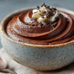 Dairy-Free Keto Avocado Chocolate Mousse
