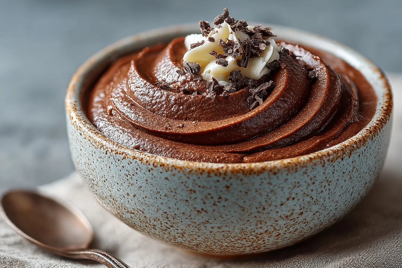 Dairy-Free Keto Avocado Chocolate Mousse