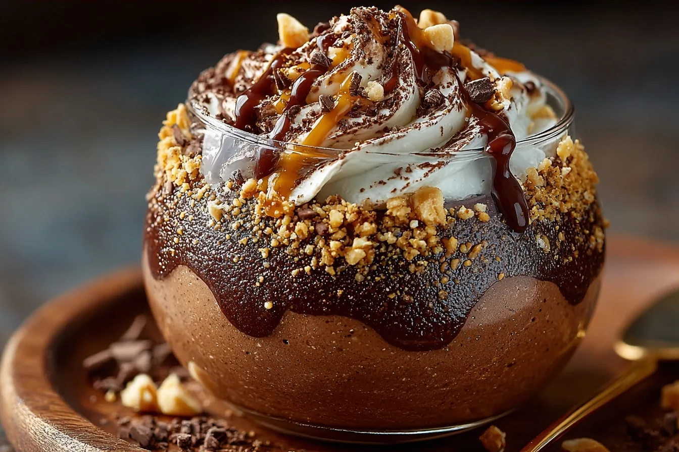 Easy Keto Peanut Butter Chocolate Mousse
