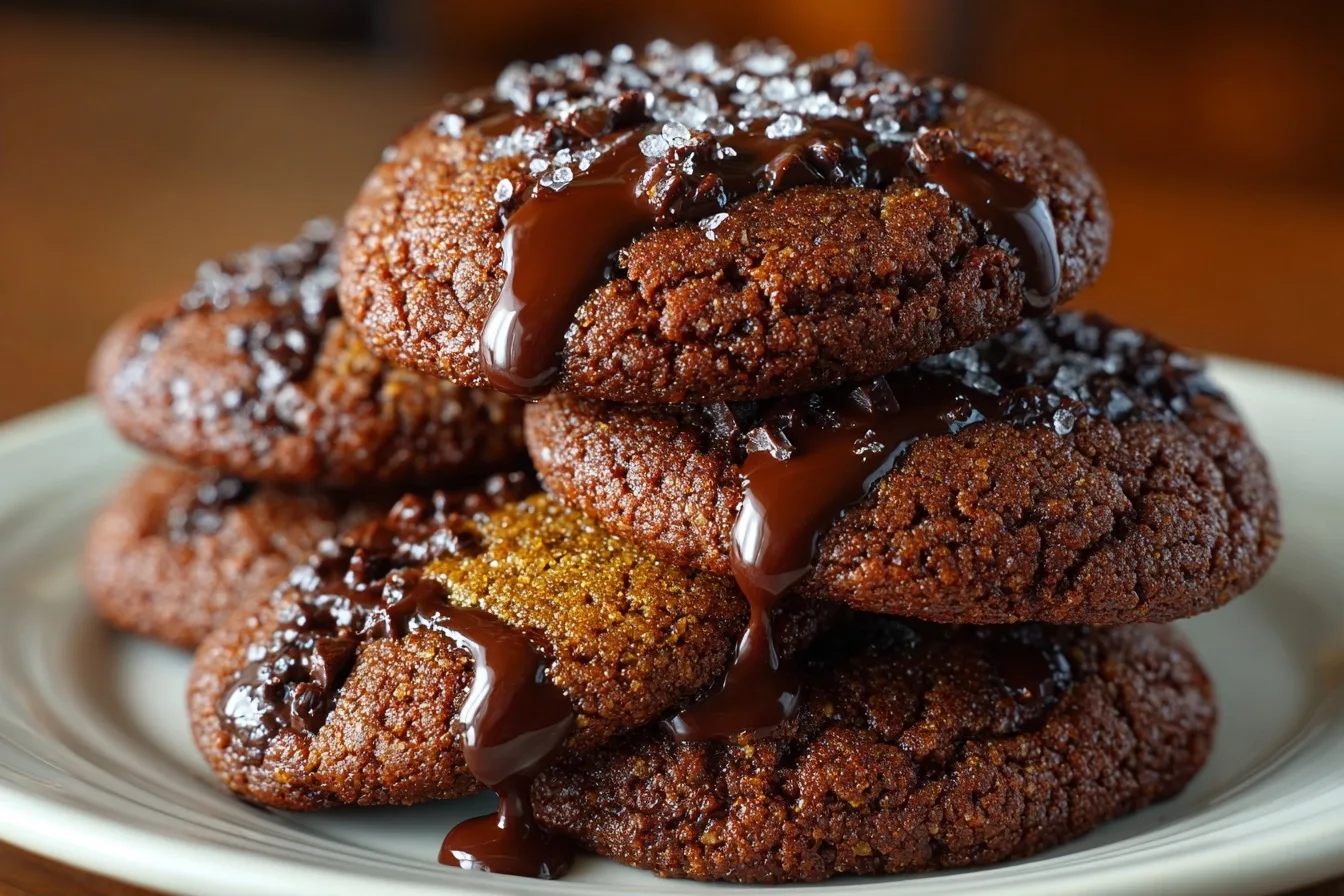 4-Ingredient Keto Fudge Cookies