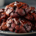 Low-Carb Chewy Flourless Chocolate Cookies