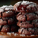 Grain-Free Chocolate Fudge Crinkle Cookies
