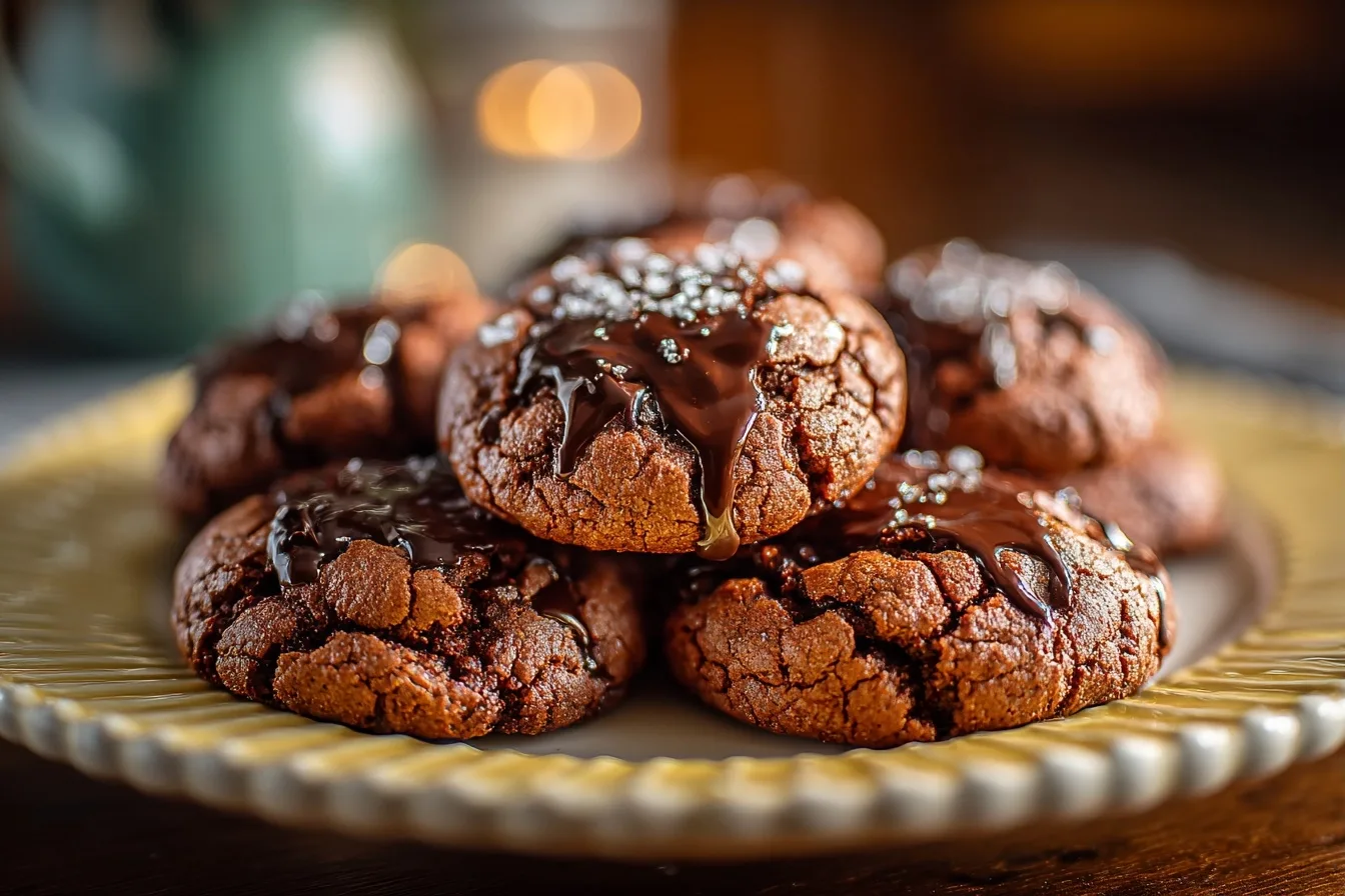 Soft-Baked Keto Fudge Cookies