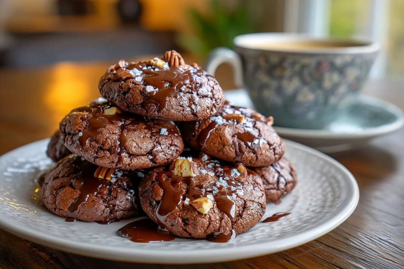 Dairy-Free Keto Flourless Chocolate Cookies