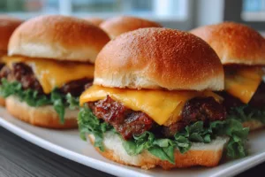 Budget-Friendly Hamburger Meat Sliders