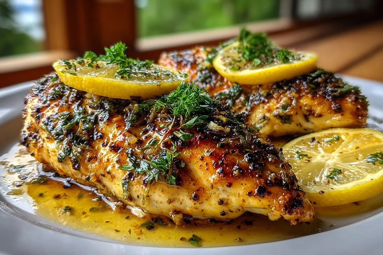 Lemon Pepper Baked Chicken Breasts