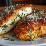 Parmesan Crusted Air Fryer Chicken Breast