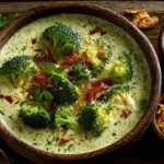 20-Minute Creamy Broccoli Cheddar Soup