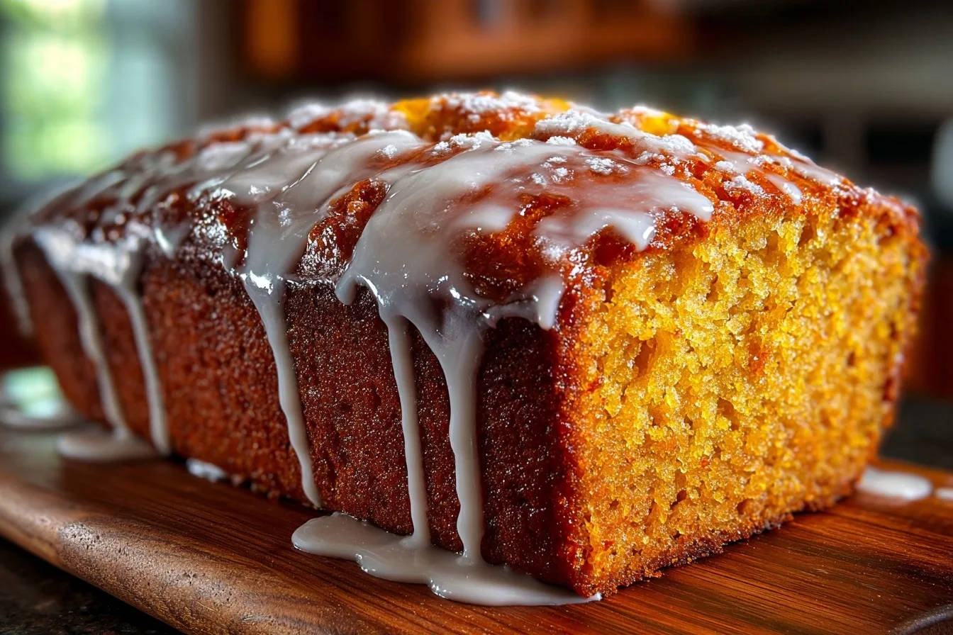 Glazed Pumpkin Bread