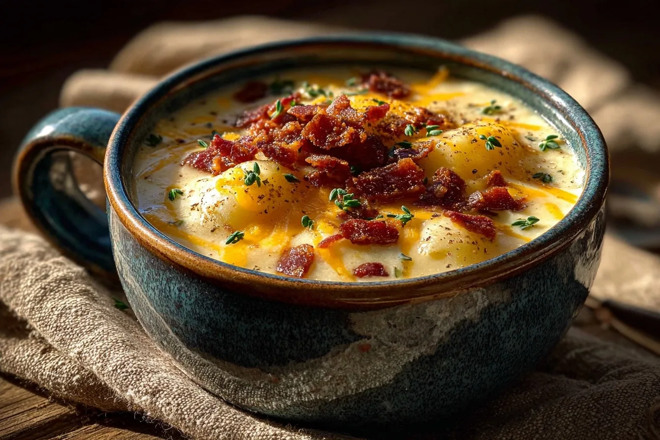 Easy Baked Potato Soup