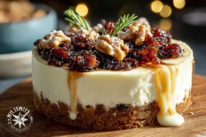Christmas Pudding Cheesecake