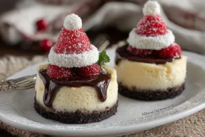 Mini Santa Hat Cheesecakes: A Festive Holiday Dessert Guide