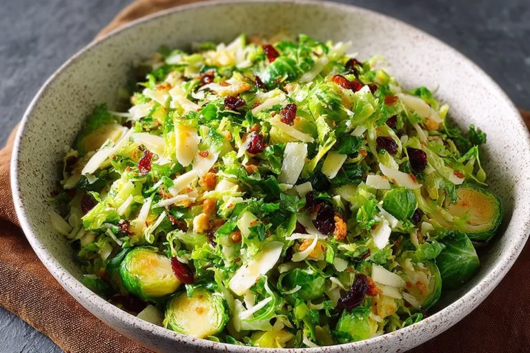 The Ultimate Fresh Brussels Sprouts Salad Recipe