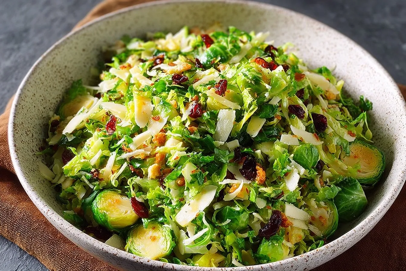 The Ultimate Fresh Brussels Sprouts Salad Recipe
