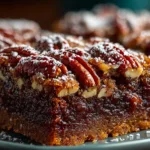 Decadent Pecan Pie Brownies