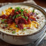 Loaded Baked Potato Soup Recipe: Comfort in a Bowl
