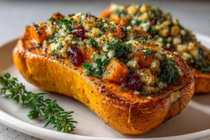 Stuffed Butternut Pumpkin Roast Recipe